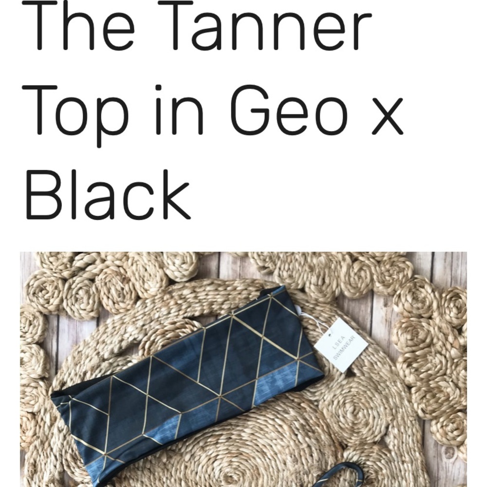 Lsea Geo X Black Tanner Top